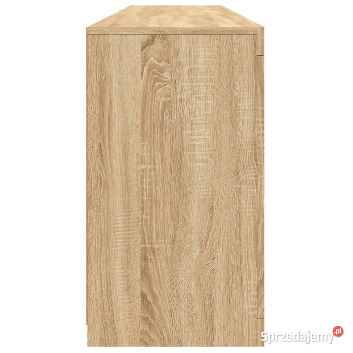 Szafka z oświetleniem LED dąb sonoma 162x37x67