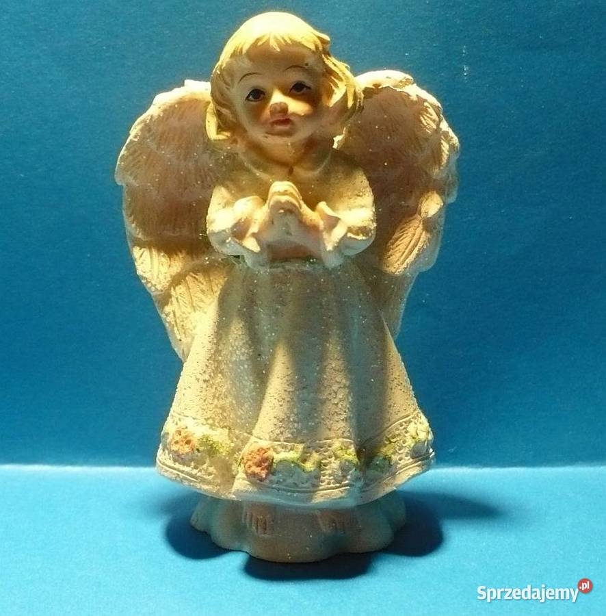 figurka ceramiczna Anioł stojący Suwałki