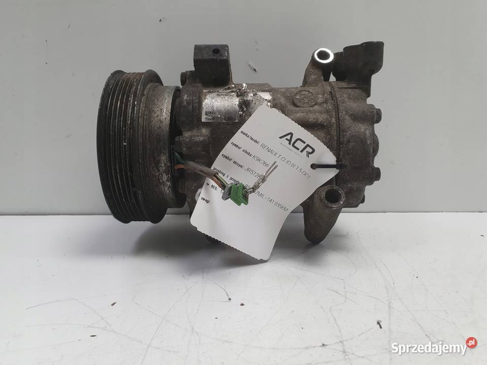 Renault Clio III 15 DCI SPRĘŻARKA KLIMATYZACJI osobowe Rudka sprzedam