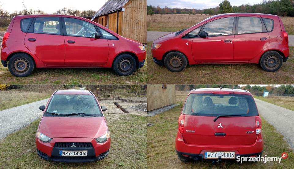 Mitsubishi Colt 13 95 benz LPG gaz hak 2011r