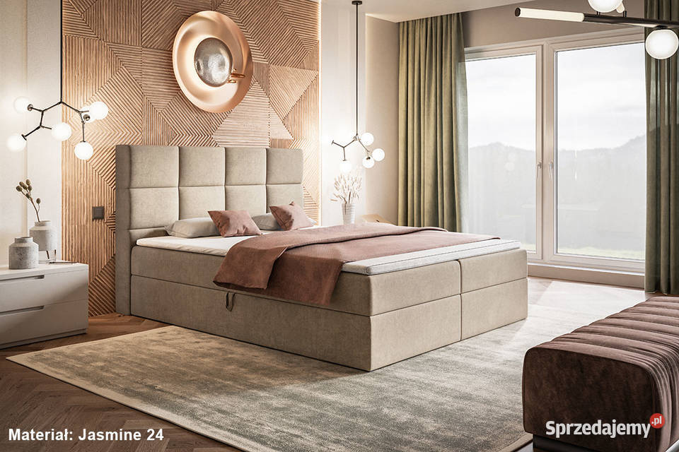 Łóżko kontynentalne ALFA 120140160180x200 z Kraków