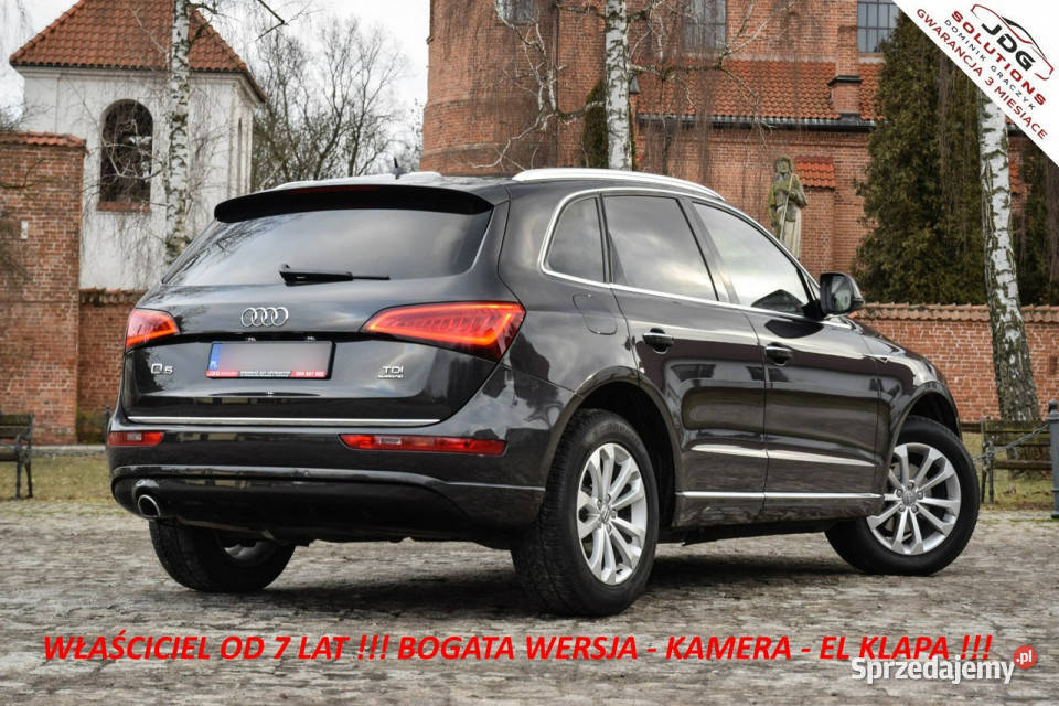 Audi Q5 Z polskiego salonu Serwis ASO Mocca wielofunkcyjna kierownica