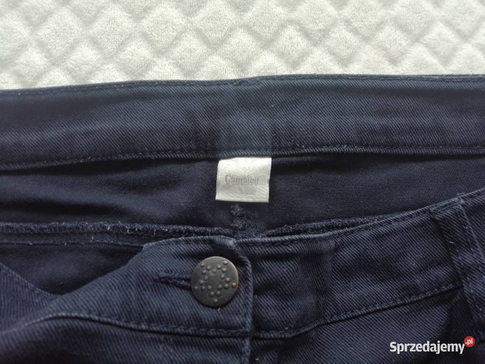 Dżinsy damskie Camaieu Granatowe 44 Odzież Długie śląskie Czeladź