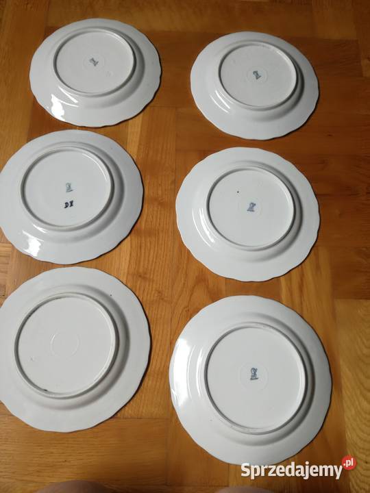 Porcelana Potschappel Dresden komplet 6 talerzy Ceramika i szkło Jastrzębie-Zdrój