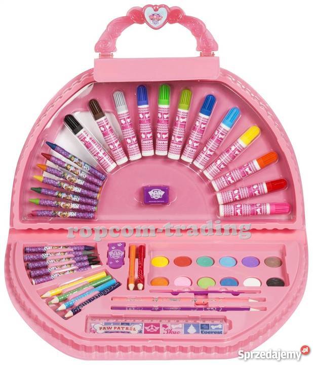 Kredki Farbki Flamastry PSI PATROL Zestaw Mogilany sprzedam