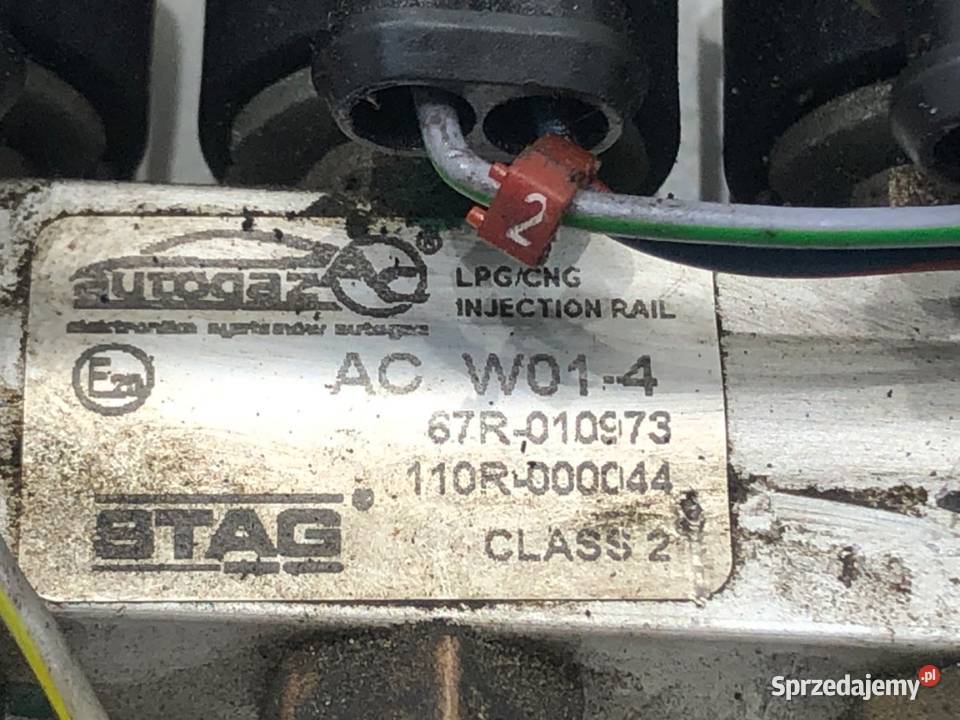 WTRYSKI DO GAZU LPG AC WTRYSK GAZU GAZOWY osobowe