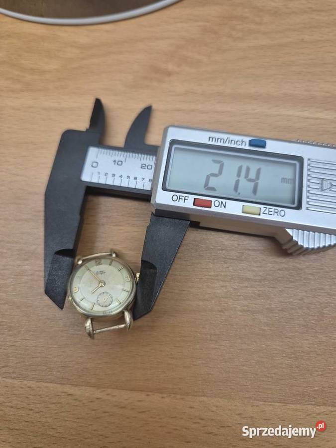 Damski zegarek vintage Girard Perregaux Au 20 Chorzów