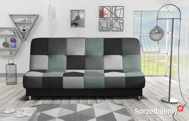 SOFA WERSALKA ŁÓŻKO MŁODZIEŻOWE POJEMNIK NA 44cm Bytom