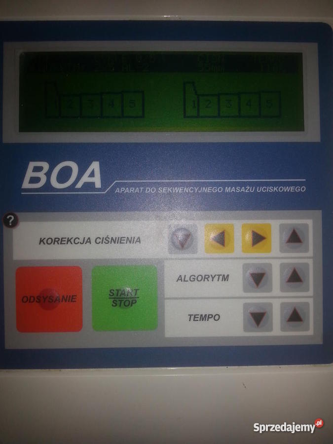 Aparat do sekwencyjnego masażu uciskowego BOA Katowice