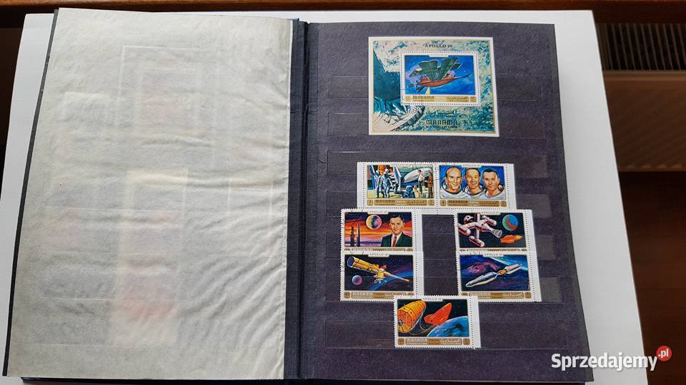 Zestaw 330 znaczków Kosmos rakiety astronauci śląskie Dąbrowa Górnicza sprzedam