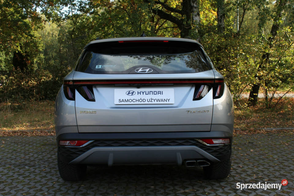Hyundai Tucson 16TGDI 150 48V 2WD 7DCT Smart LED lakier metallic łódzkie Piotrków Trybunalski