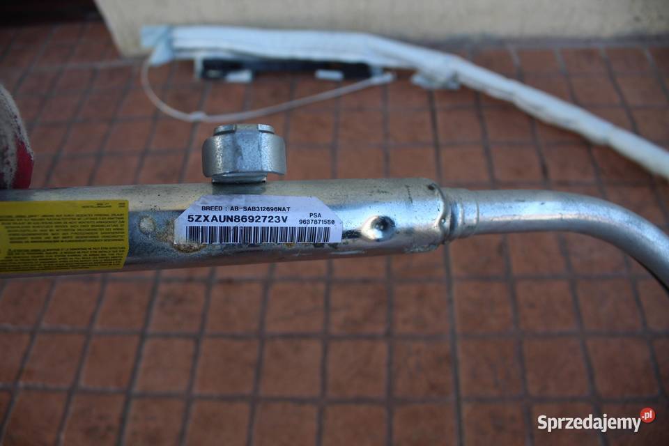 KURTYNA AIRBAG LEWA PEUGEOT 307 9637871580