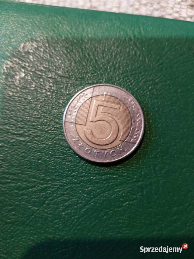 Moneta 5 zlz 1996 roku Skoczów sprzedam