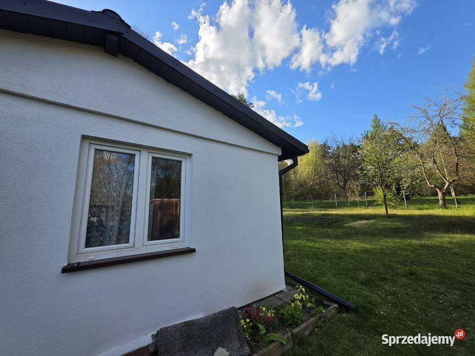 Działka budowlana 1369m2 zabudowana pod lasem budowlana Kiełkowice