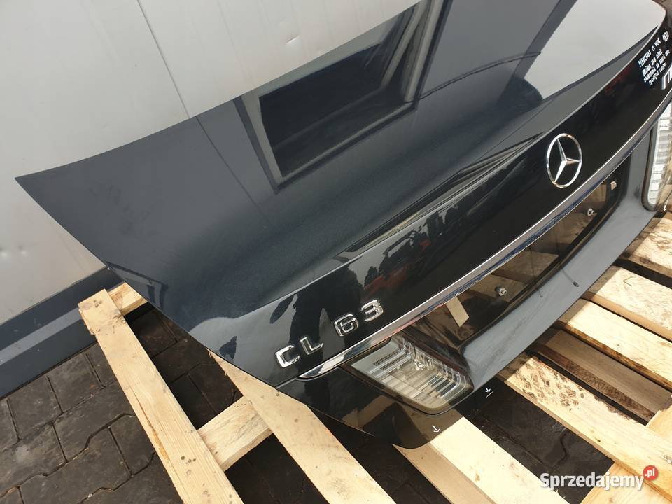 Mercedes CL W216 LIFT FL TYLNA KLAPA BAGAŻNIKA Klapy bagażnika Rudka