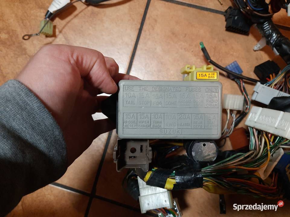 INSTALACJA WIĄZKA DESKI KOKPIT SUZUKI JIMNY osobowe małopolskie