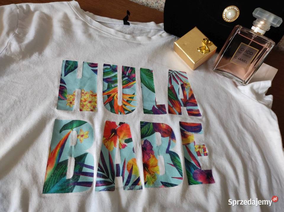 wakacyjna tshirt top bokserka letnia plażowa Inny wzór Kielce sprzedam