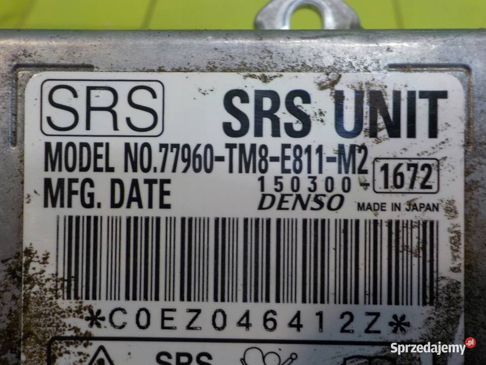 INSIGHT II 13 IMA HB 5D modul sensor AIRBAG Suków