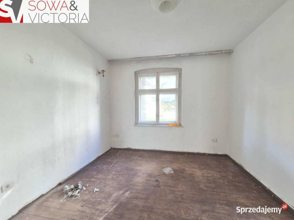 Parter w trzyrodzinnej willi w Jaworze cegła Jawor