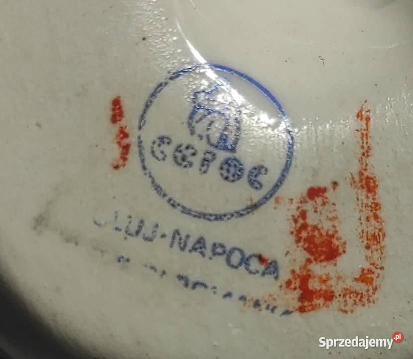 Pies Dalmatyńczyk figurka porcelana Ceroc Porcelana i szkło Warszawa