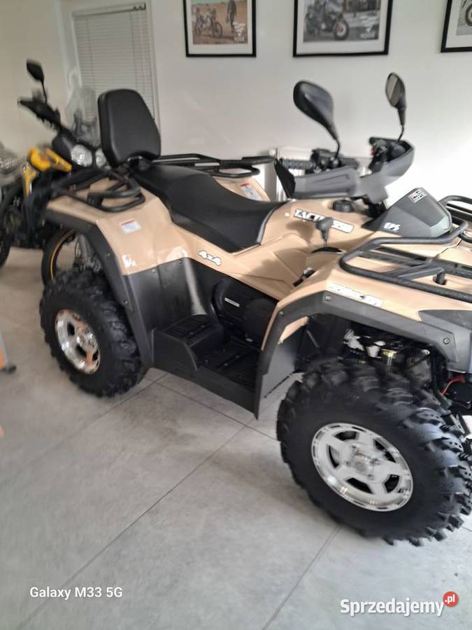 QUAD HISUN TACTIC 550 Pług Kufer Raty Trnansport Barton Nowy Sącz