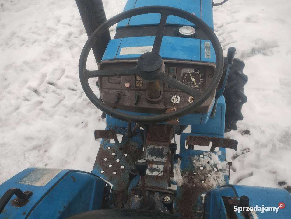 Mini traktorek 4x4 z glebogryzarką Mitsubishi Słowiki Stare