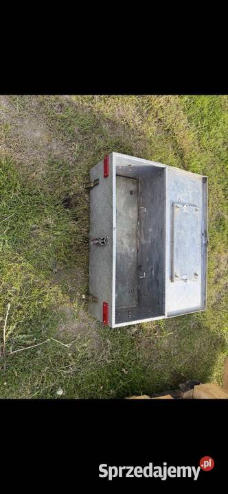 Skrzynka aluminiowa quad traktor