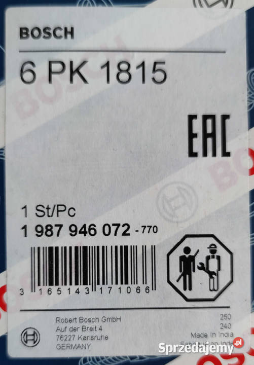 pasek wielorowkowy do Fiat Doblo 19D