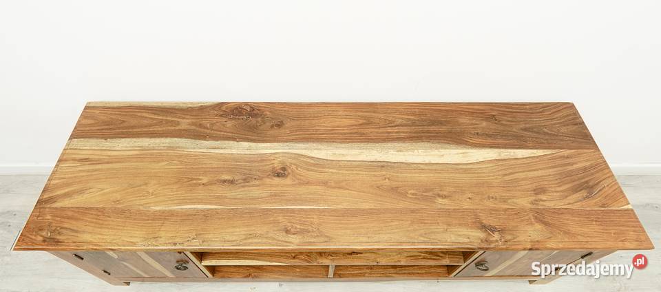 Stylowa komoda z litego drewna palisander Jerka