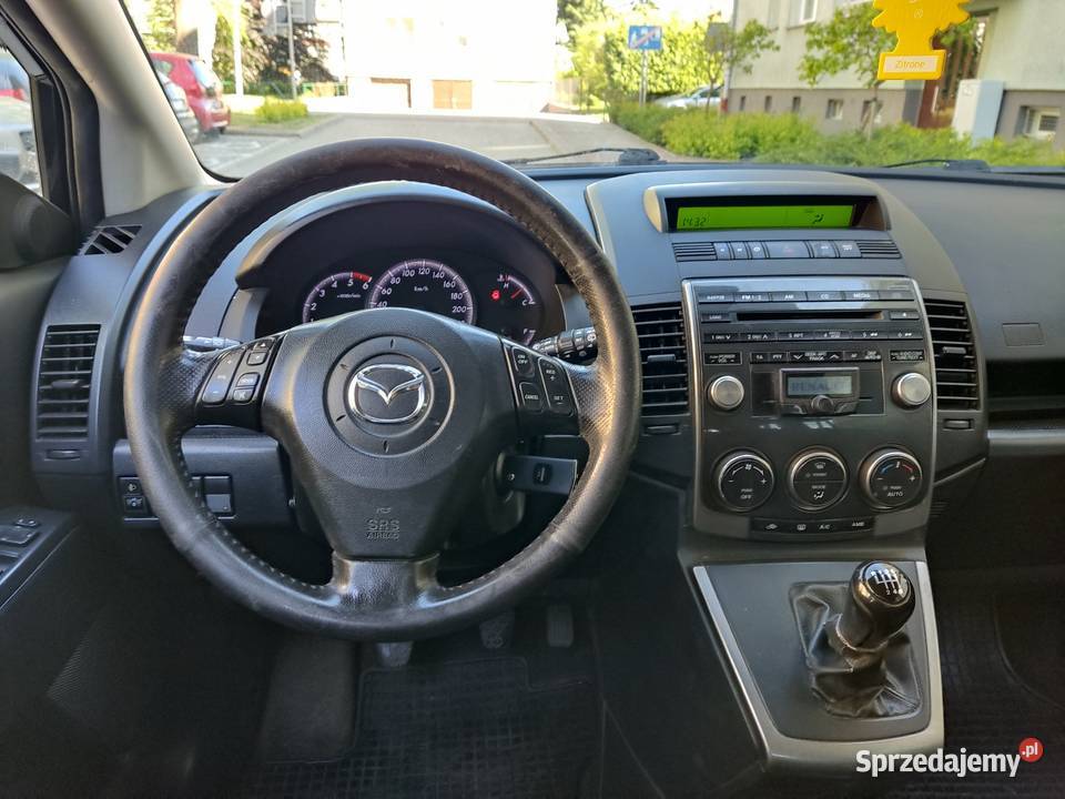 7 osobowa MAZDA5 2008 poj 20d skrz manual centralny zamek Elbląg