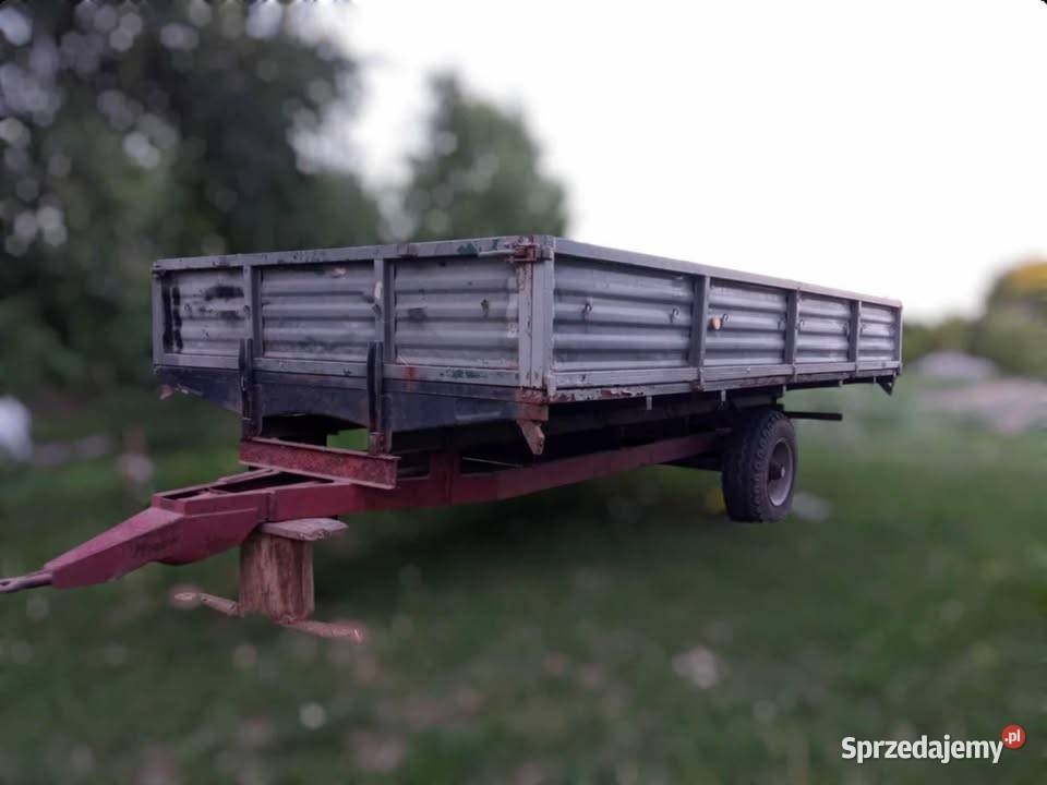 Sprzedam przyczepę jedno osiowa Przyczepy rolnicze Wolbrom