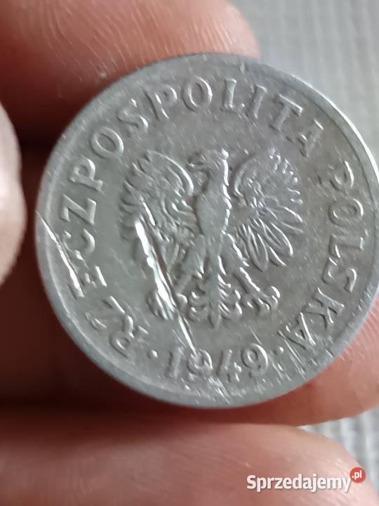 Sprzedam 50 groszy 1949 lekka skretaka bbb lubelskie Chełm