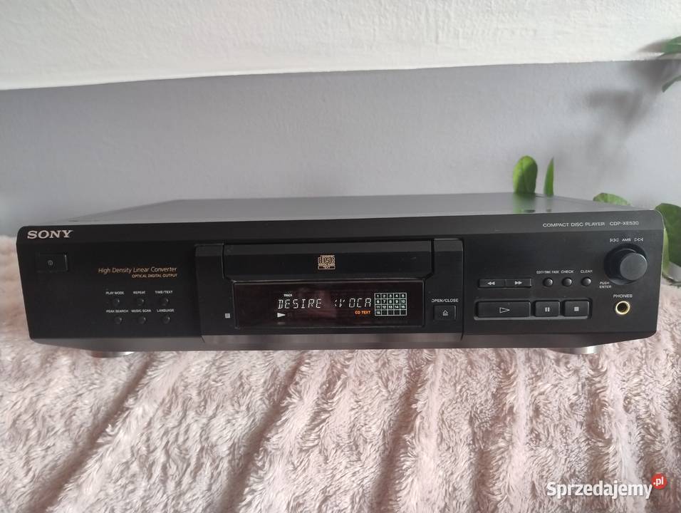 Odtwarzacz CD Sony cdp xe 530 Trzebuska