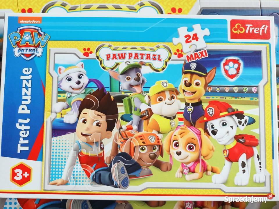Puzzle Trefl Maxi 24 elementy Psi Patrol Papier Płock