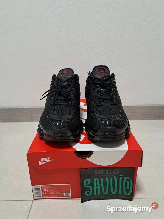 Buty Nike Shox TL r47 czarny Nowy Sącz sprzedam