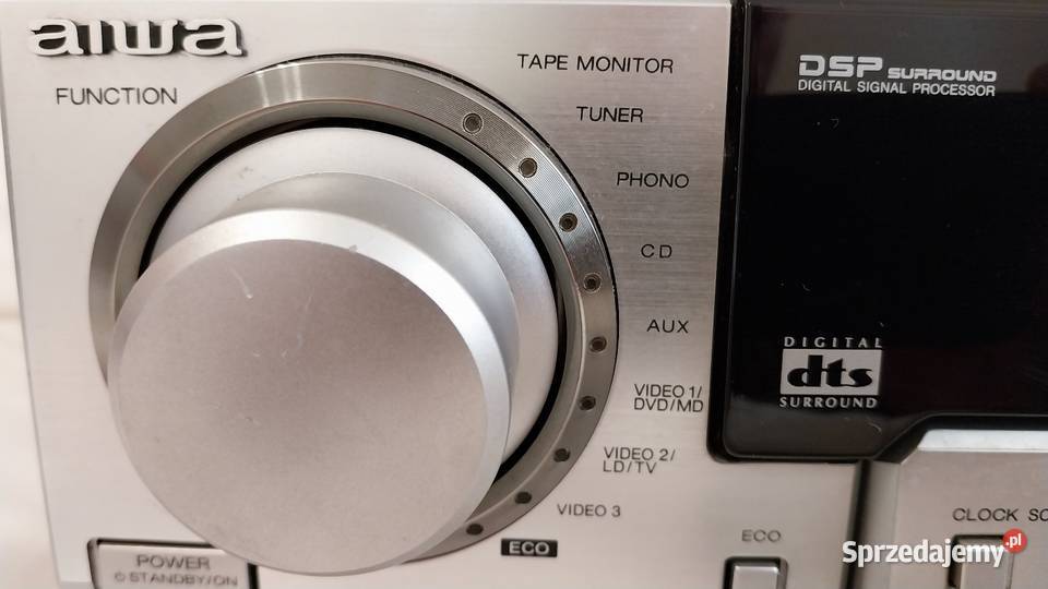 Srebrny Amplituner AIWA AVD58 51 Kutno