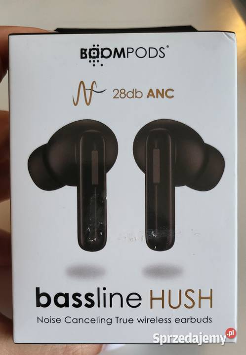 Boompods Bassline Hush ANC Słuchawki Pozostałe Ełk