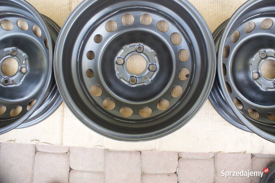 4x100x601 5Ji 55Jx15 ET38 ET36 Renault Twingo stalowe