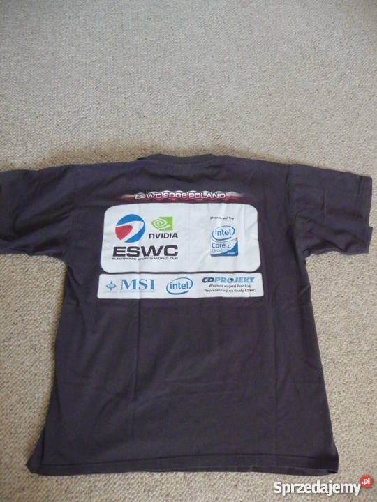 Koszulka ESWC Polska 2008 nowa wielkopolskie