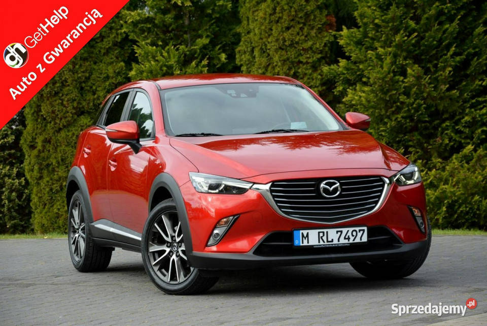 Mazda CX3 Skóry Navi Kamera Head Up Ledy Xenon elektrochrom. lusterko wst. sprzedam