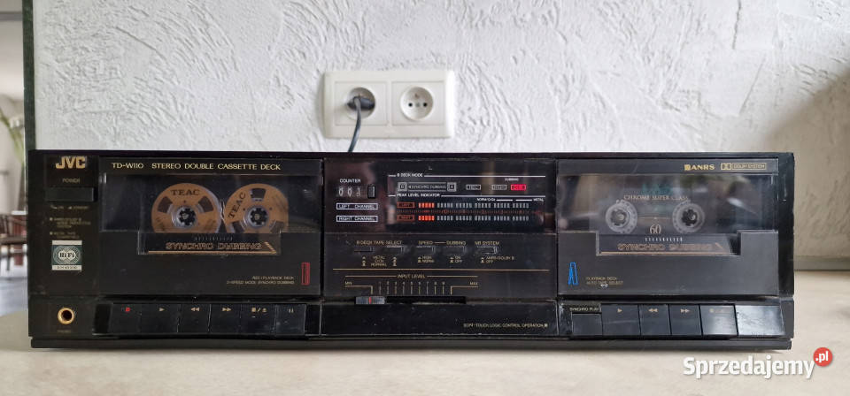 JVC TD W 110 TDW110 magnetofon casette deck