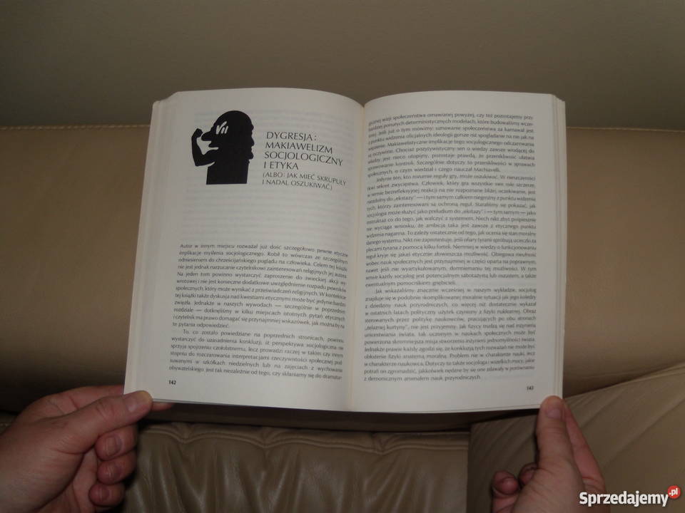 Książka Zaproszenie do socjologii Peter L Berger Książki naukowe i popularnonaukowe