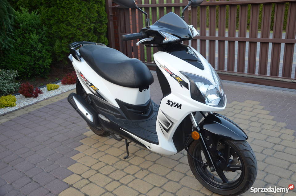 Skuter SYM JET4R biały Rok produkcji 2012 Zamość sprzedam