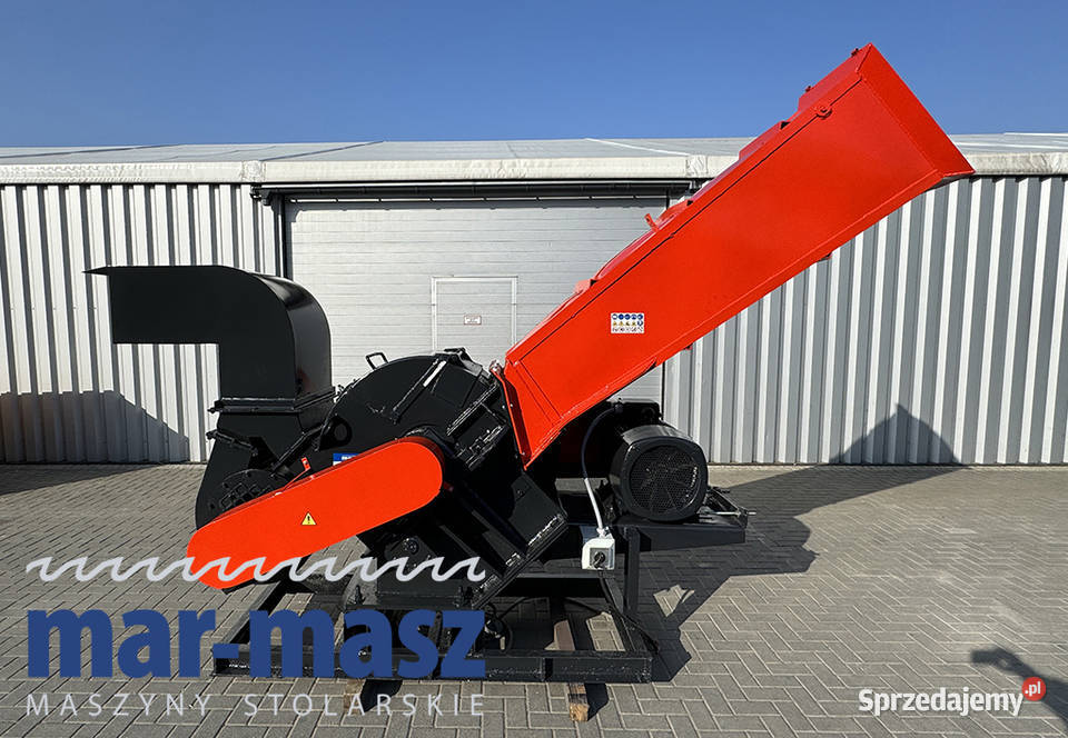 Rębak Rozdrabniacz do drewna bębnowy Produkcja Sierakowska Huta