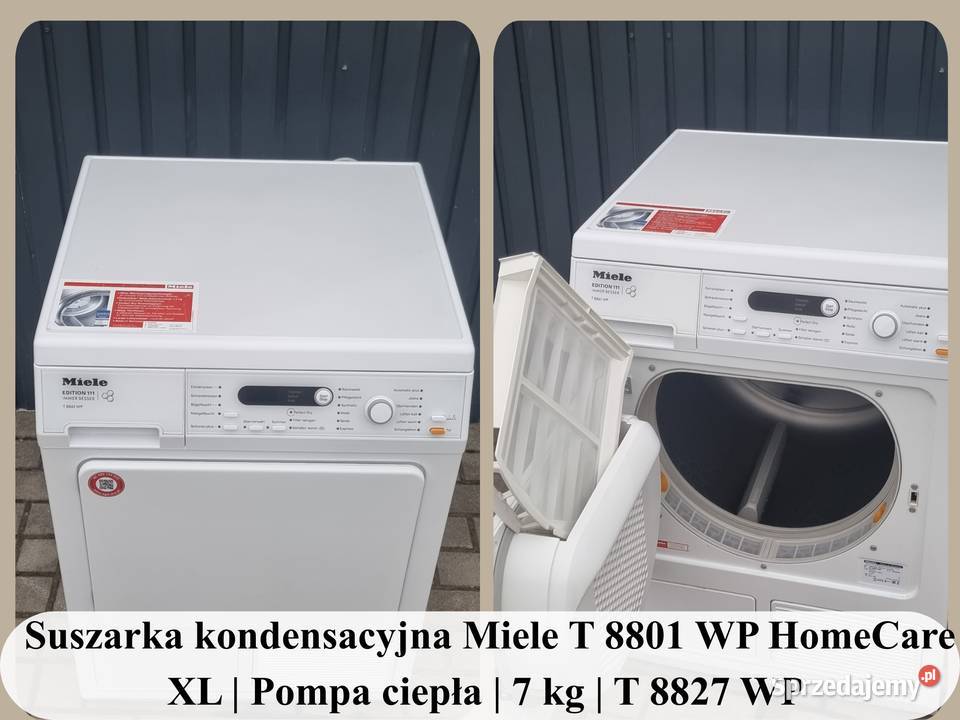 Suszarka kondensacyjna Miele T 8801 WP HomeCare Wrocław