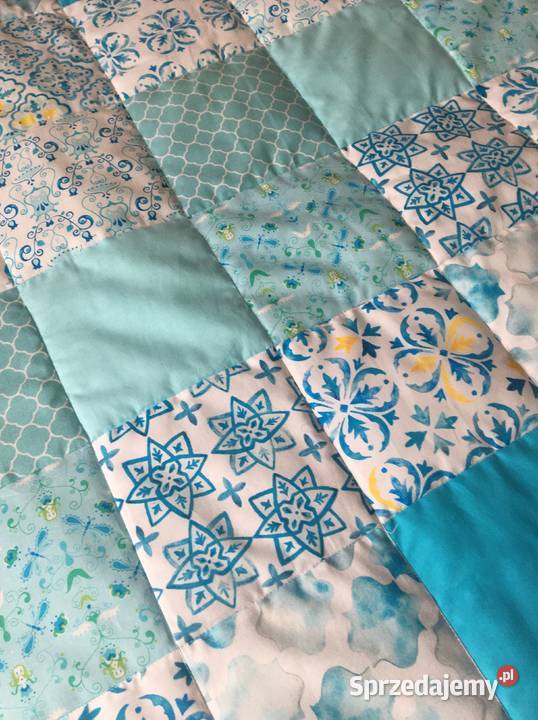 Narzuta patchwork 150205 Turkusowa arabeska inny kolor warmińsko-mazurskie Olsztyn