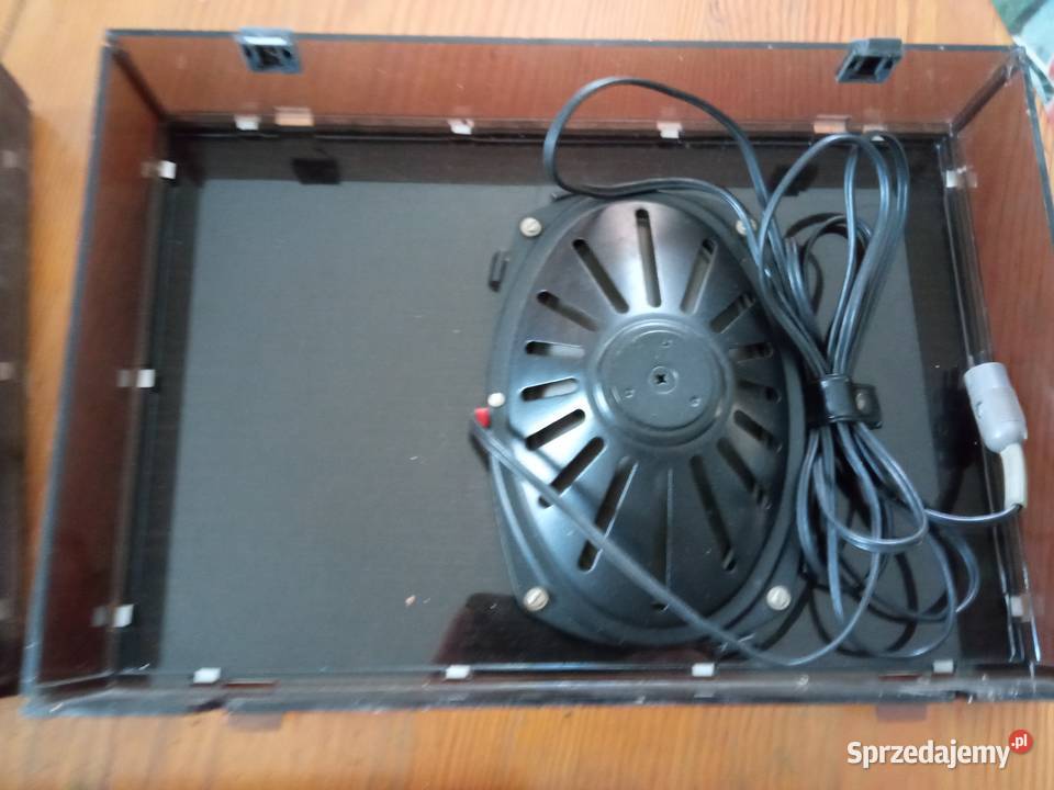 Gramofon UNITRA fonica dwa głośniki PRL Gramofony lubelskie Turobin