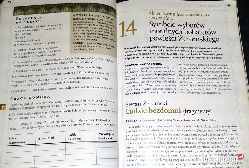 Zrozumieć tekst Zrozumieć człowieka 22 D sprzedam