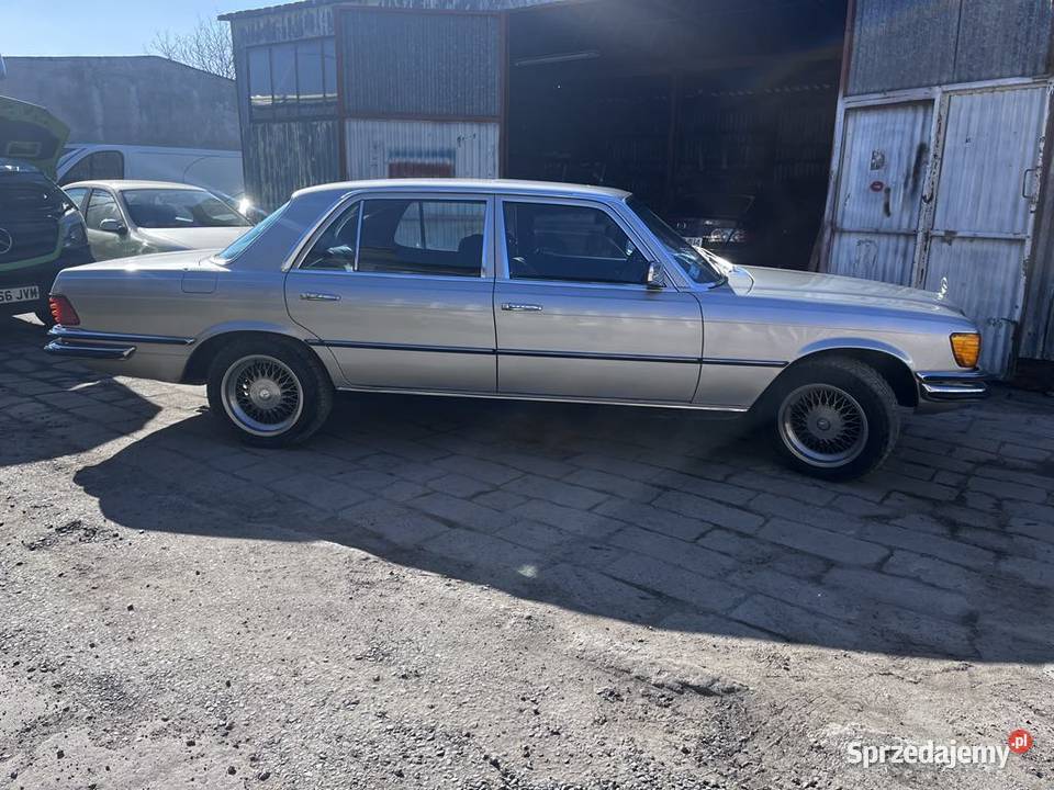 Mercedes w116 450sel Anglik przebieg 108 mil Motoryzacja lubelskie Hrubieszów