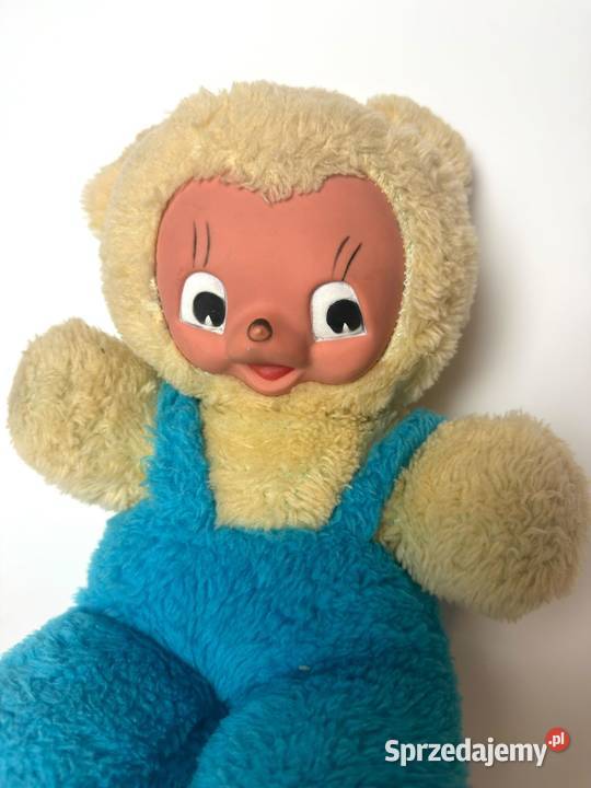 Duża maskotka Vintage Sonni Sonneberg DDR Kraków